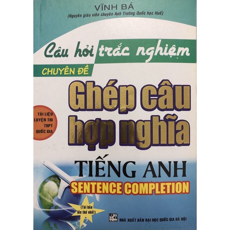 ￼Sách - Câu Hỏi Trắc Nghiệm Chuyên Đề Ghép Câu Hợp Nghĩa Tiếng Anh
