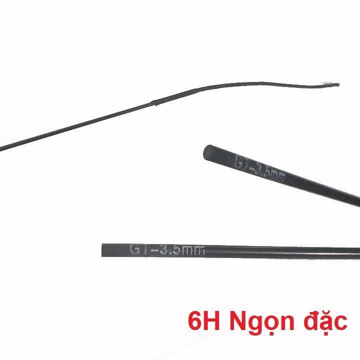 NGỌN CẦN CÂU TAY CẦN CÂU ĐÀI 5H 6H, 8H carbon xoắn Cao Cấp -DCYT