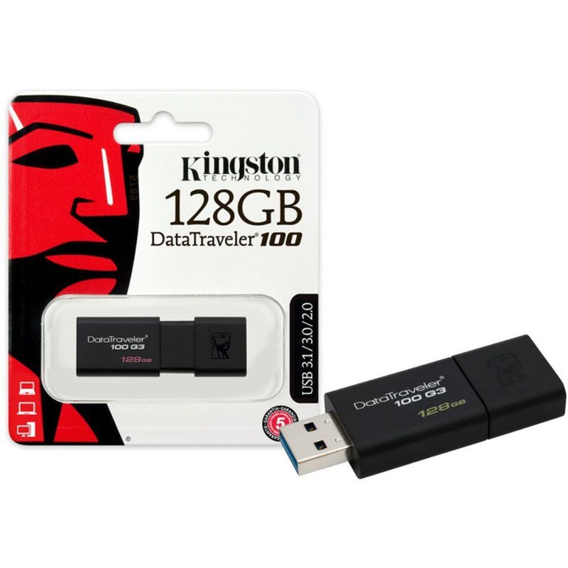 USB Kingston DT100G3 128GB chính hãng