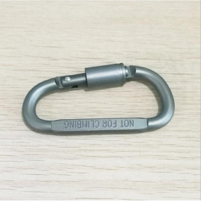 Khoá Carabiner chữ D dùng Leo Núi An Toàn, Chắc Chắn