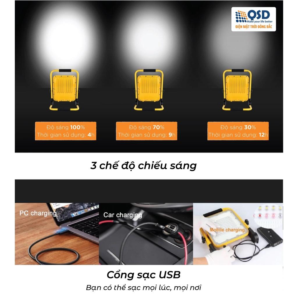 Đèn Cứu Hộ Đa Năng (Xách tay) QSD TG01 - 50W