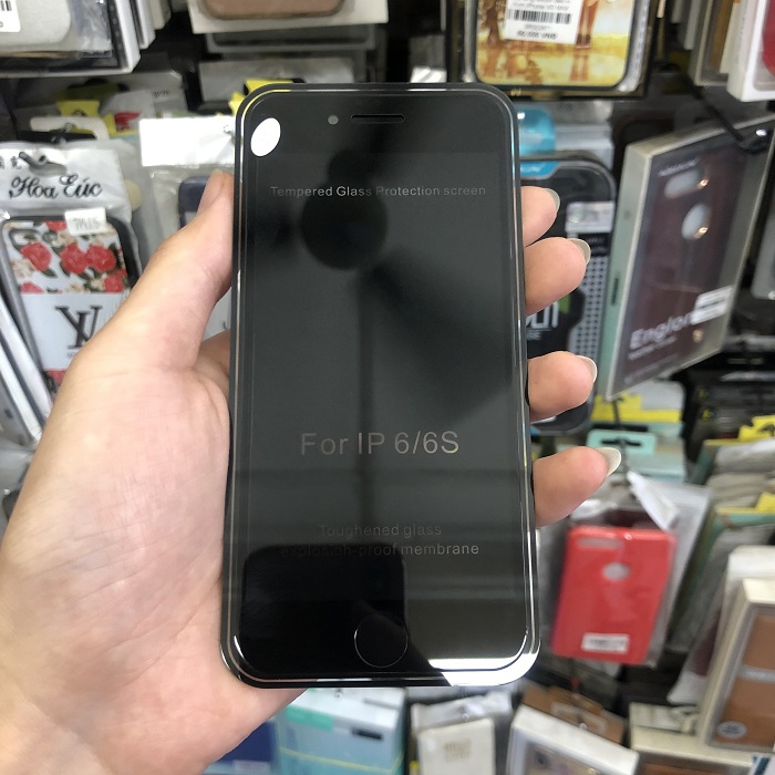 Tấm dán cường lực full màn hình chống nhìn trộm dành cho iPhone 6, iPhone 6S