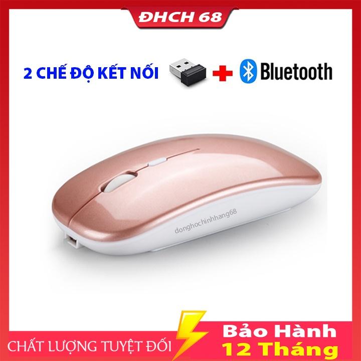 Chuột Không Dây Bluetooth A68 Pro Bản Nâng Cấp Của Chuột A2 Pro Dùng Pin Sạc, Click Không Gây Tiếng Ồn