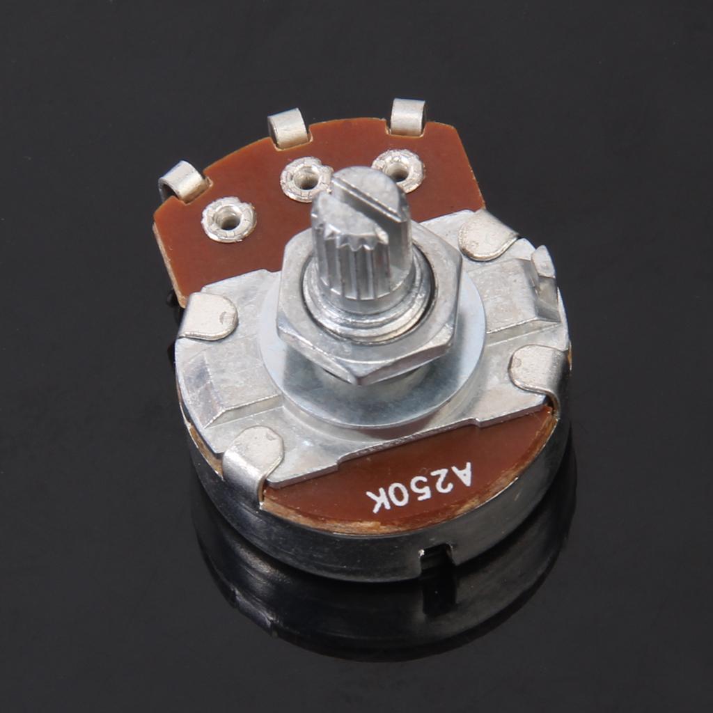 Audio Taper Potentiometer Mini   Volume Guitar Pot Replacement Parts