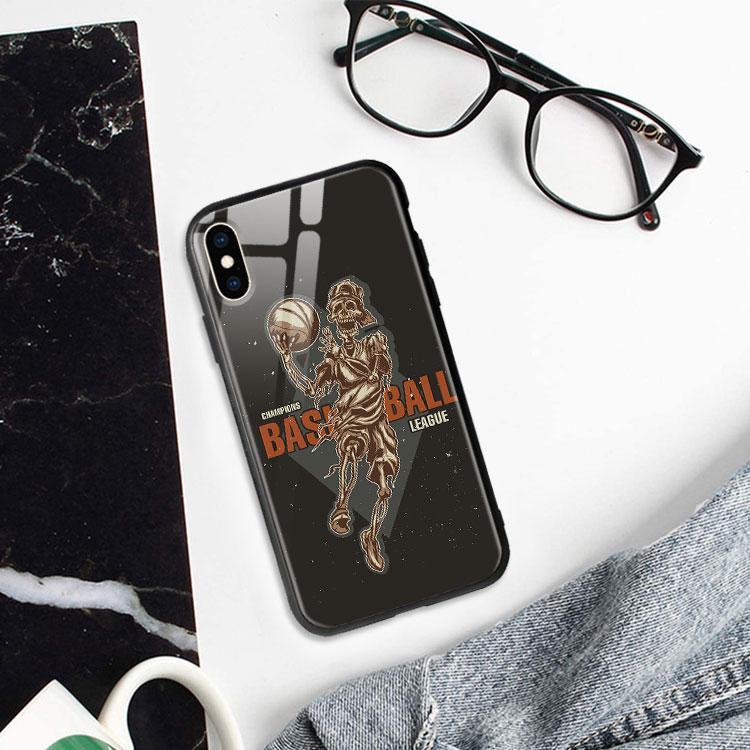 Ốp Lưng Bóng Rổ Chống Sốc dành cho Iphone 6/6Plus/6S/6S Plus/7/7Plus/8/8Plus/X/Xs/Xs Max/11/11 Promax/12/12 Promax Lpc03010058