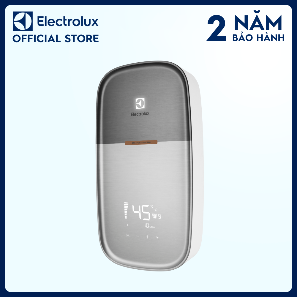 Máy nước nóng Electrolux ComfortFlow 800 - EWE451MB-DST2 - Nhiệt độ ổn định, thư giãn tối đa, màn hình cảm ứng, tiết kiệm nước, an toàn sử dụng [Hàng chính hãng]