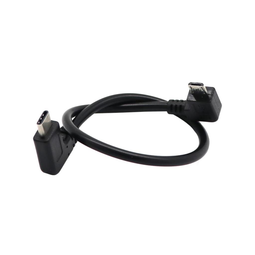 Tương Thích Cổng Micro USB Sang Type C Cáp Dữ Liệu 90 Độ Video Cáp Dữ Liệu Dành Cho DJI Mavic Pro