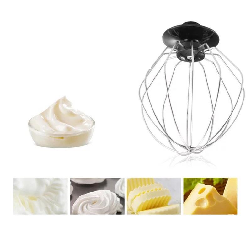 Đồng Hồ Nam Dây Thép Không Gỉ Bóng Dây Roi Phối Đính Kèm Cho EPRO Bột Bánh Bóng Đánh Kem Trứng Dụng Cụ Nhà Bếp