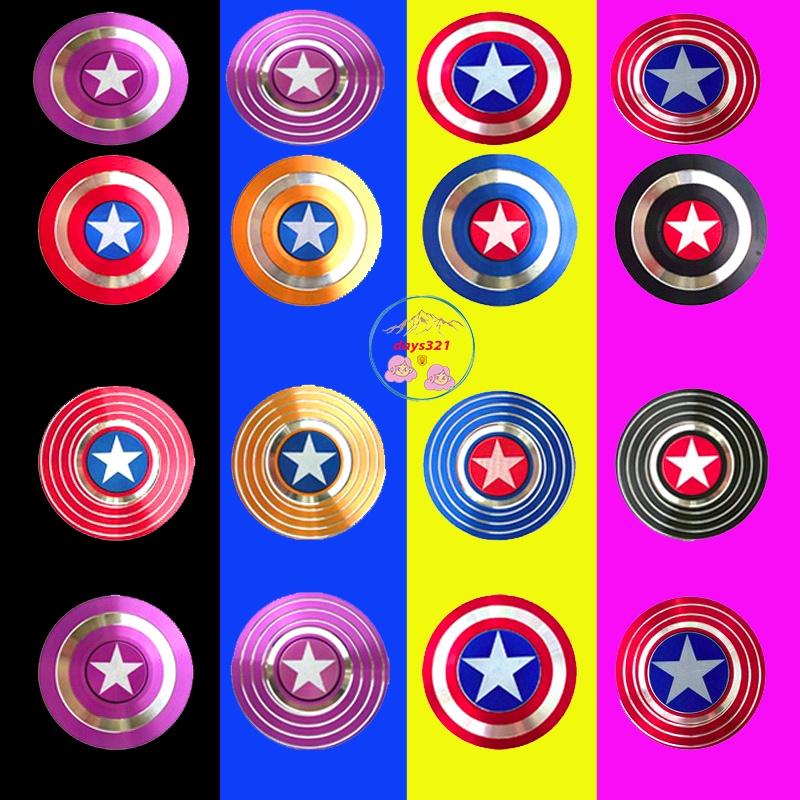 (50 MẪU) Đồ Chơi Con Quay Cao Cấp Fidget Spinner Captain America ( Đội Trưởng Mỹ ) Cực Chất