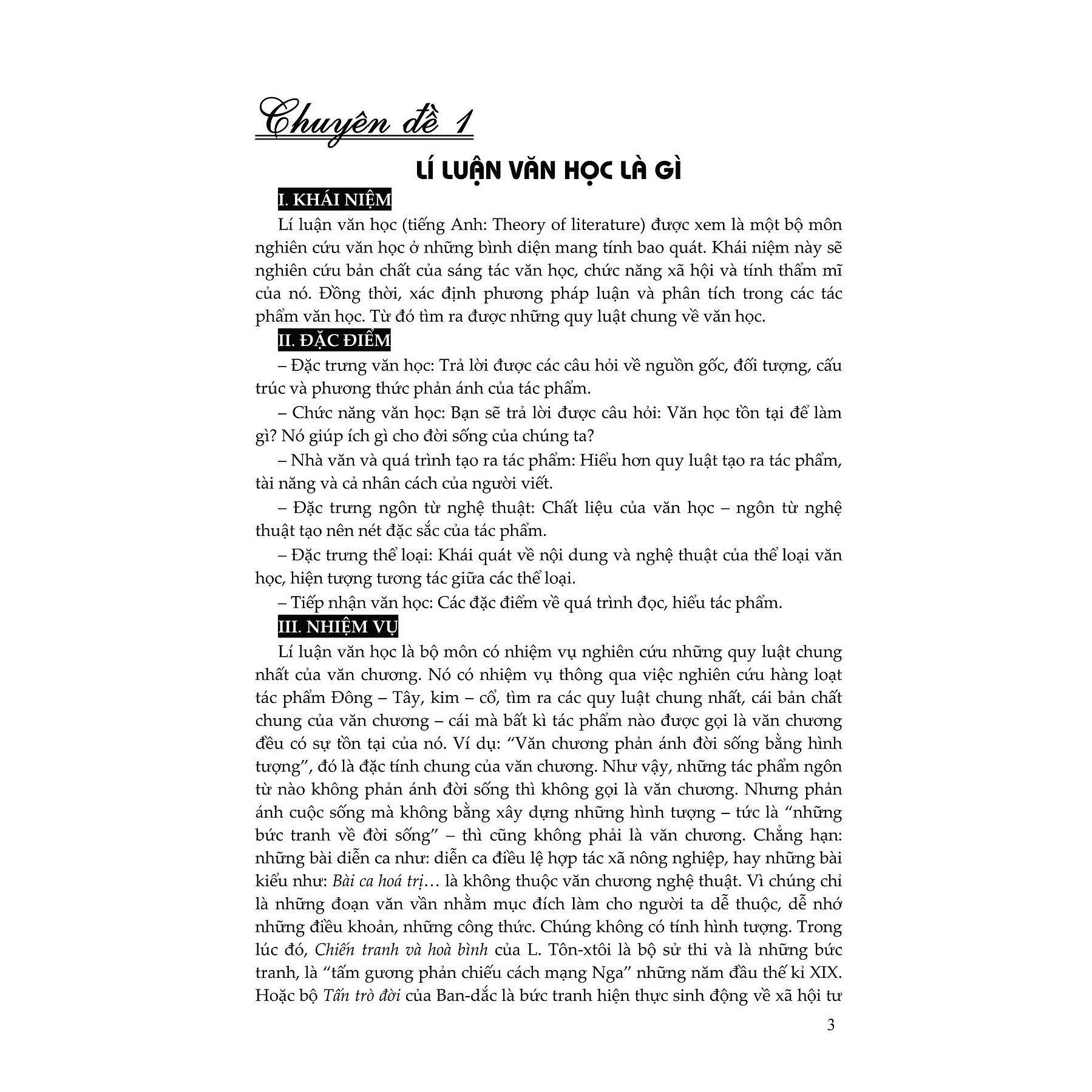 Sách - Bồi Dưỡng Học Sinh Giỏi Ngữ Văn - Quyển 1 - Chuyên Đề Lý Luận Văn Học - Dùng cho học sinh THCS &amp; THPT - Khang Việt Book
