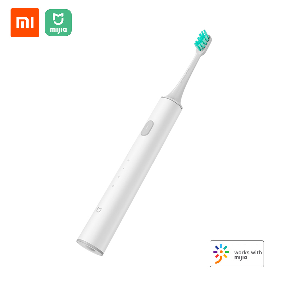 Xiaomi Mijia Sonic Electric Toothbrush T500 USB Wireless Charging Adult Smart Tooth Brush Ultrasonic Mi Home APP Smart