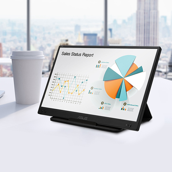 Màn hình mở rộng ASUS MB166C 16 inch | Giá rẻ, trả góp 0%