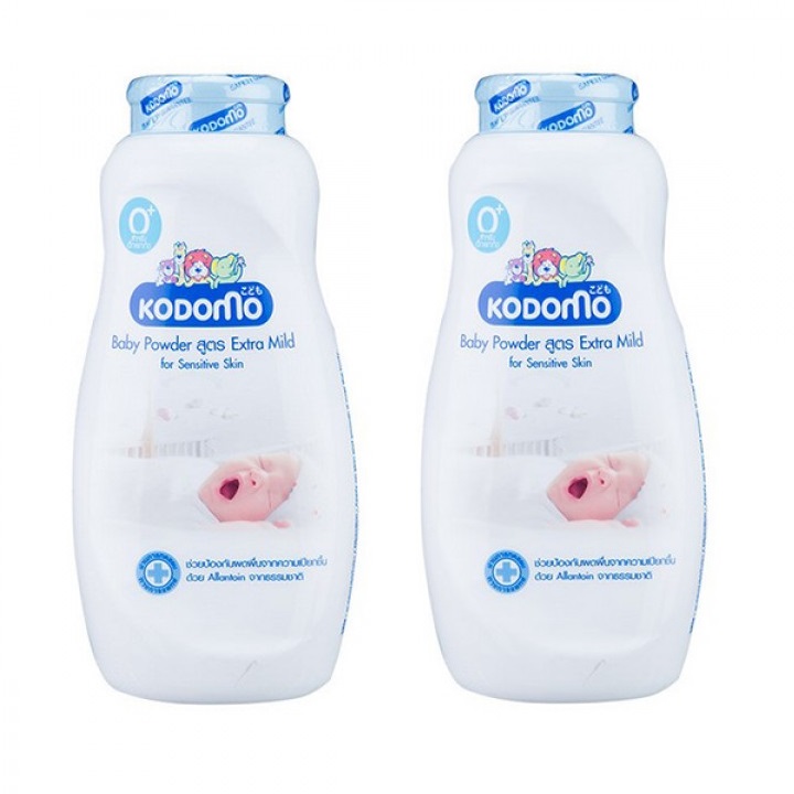 Combo 2 phấn rôm Kodomo newborn & sensitive 160g dành cho da nhạy cảm M461