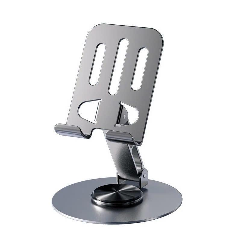 Giá đỡ điện thoại để bàn chân xoay 360 độ tiện lợi bằng hợp kim nhôm gấp gọn Phụ Kiện Phone