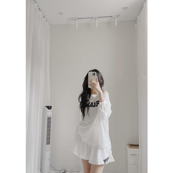 Set thể thao trễ vai quai xích by samhyewear