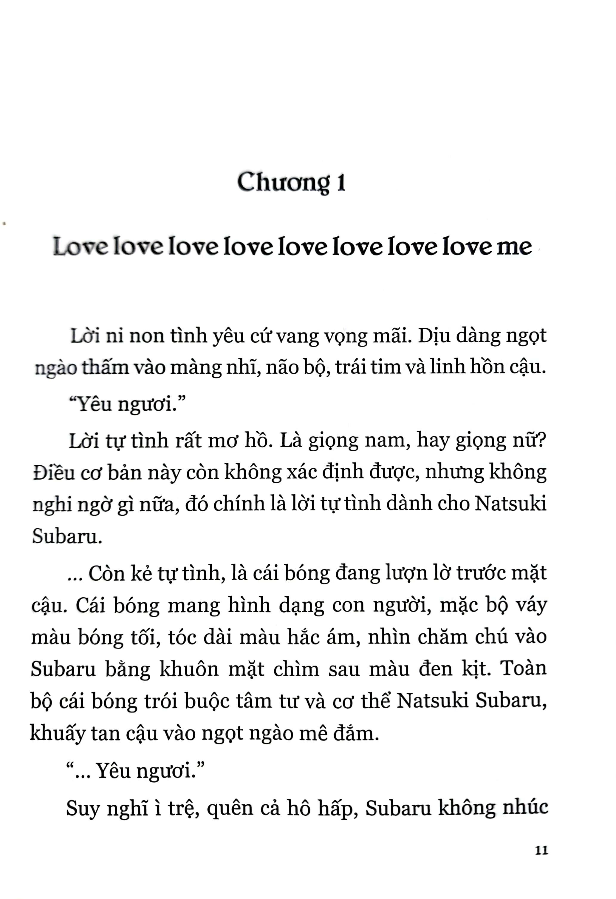 Re:zero - Bắt Đầu Lại Ở Thế Giới Khác 12