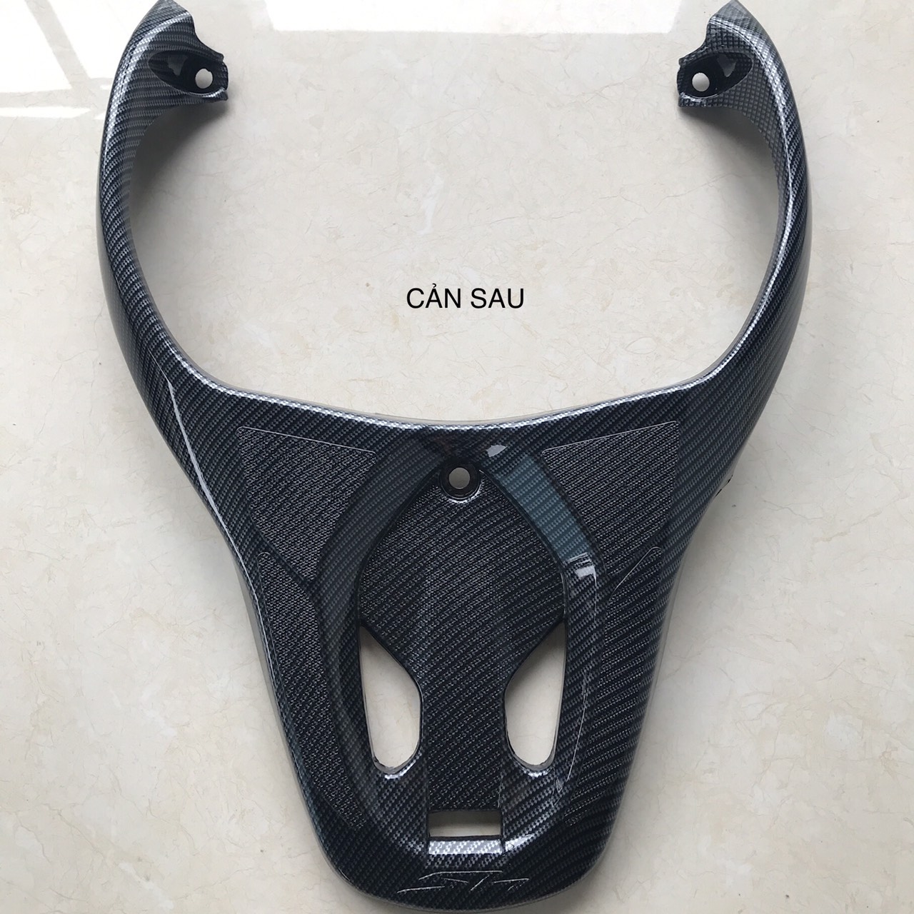 ỐP TAY DẮT SAU DÙNG CHO ĐỜI XE SH 2012 2013 2014 2015 2016 CACBON