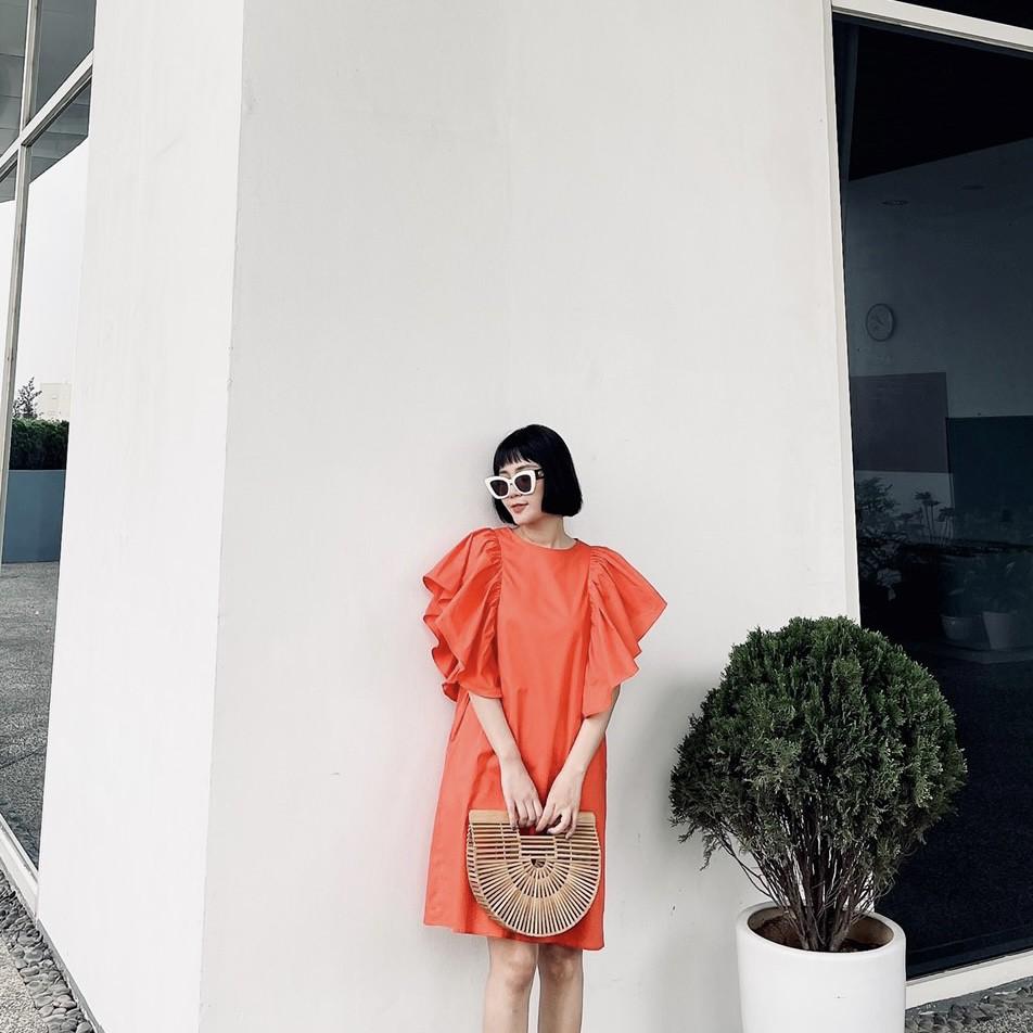 LIIN - Đầm midi chữ A cánh tiên