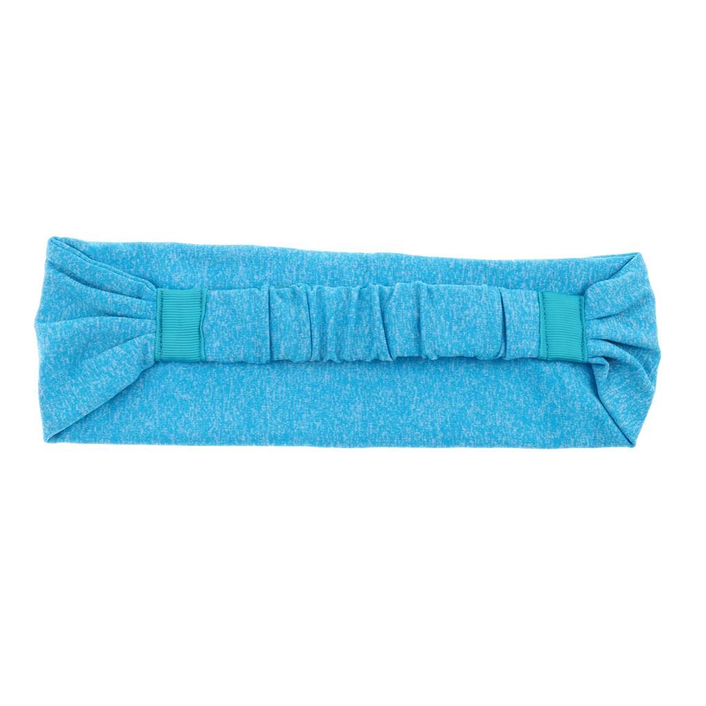 Women Headband Wrap Gym Fitness Elastic Sweatband