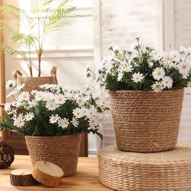 Chùm hoa cúc My 25 bông siêu xinh- Hoa giả trang trí