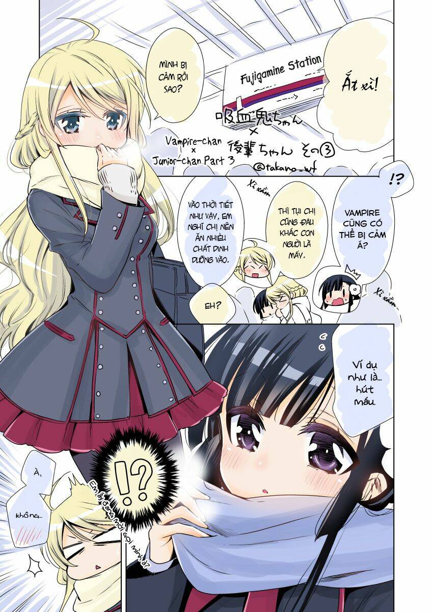 Kyuuketsuki-chan to Kouhai-chan chapter 2.5 10