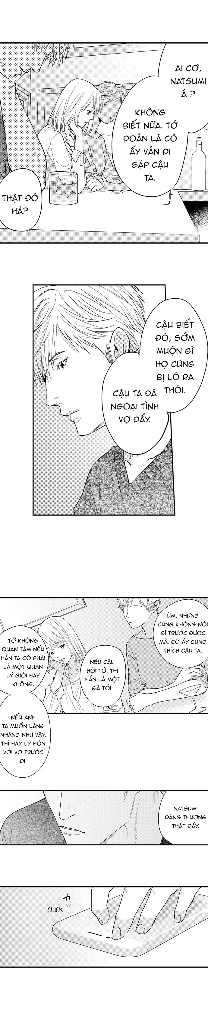 đêm ngoại tình đầu tiên, đắm chìm trong tình yêu không thể tha thứ chapter 15.2 2