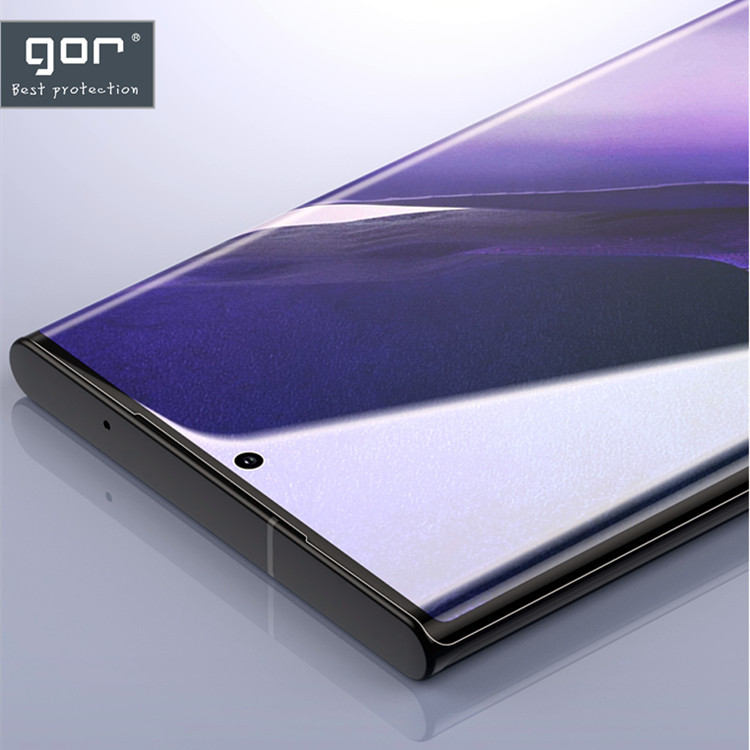 Bộ 4 miếng dán dẻo Gor Samsung Galaxy Note 20 Ultra (3 dán trước+1 dán sau cacbon) - Hàng nhập khẩu