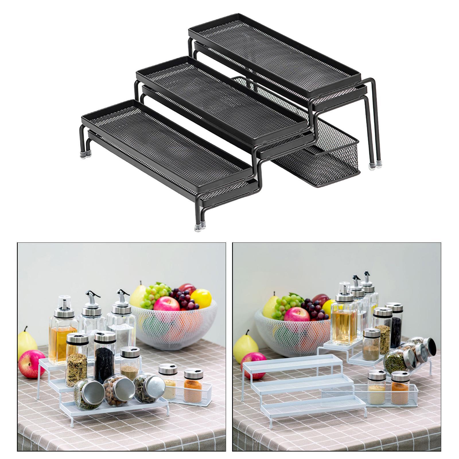 Spice Rack Storage Kitchen Condiment Storage Cabinet Organizer