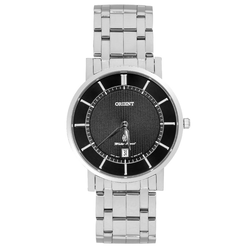 Đồng Hồ Nam Dây Thép Orient Quartz Slimline FGW01005B0