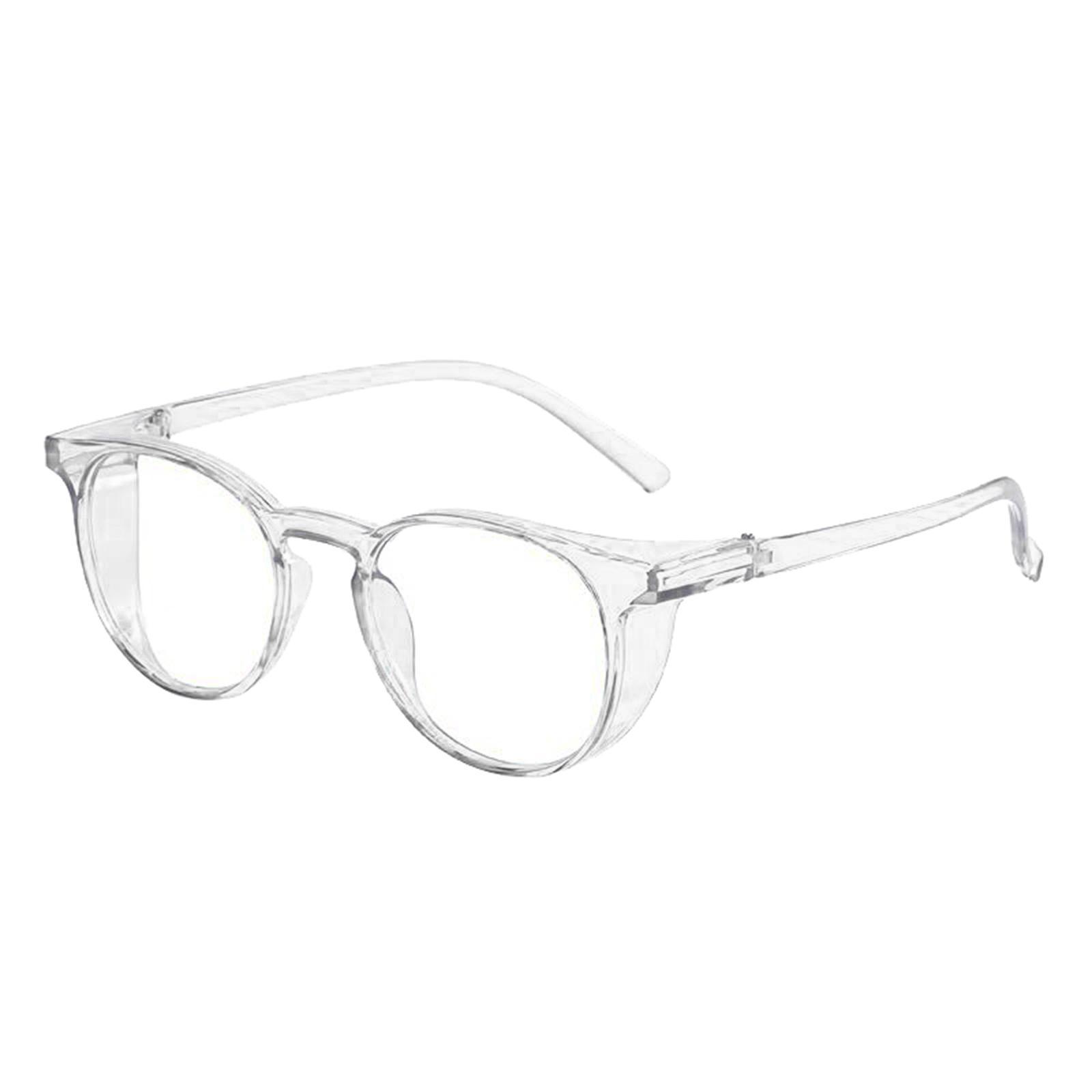 2x Safety Glasses with Scratch Resistant Lenses : RESISTANT , REFLEXES AND