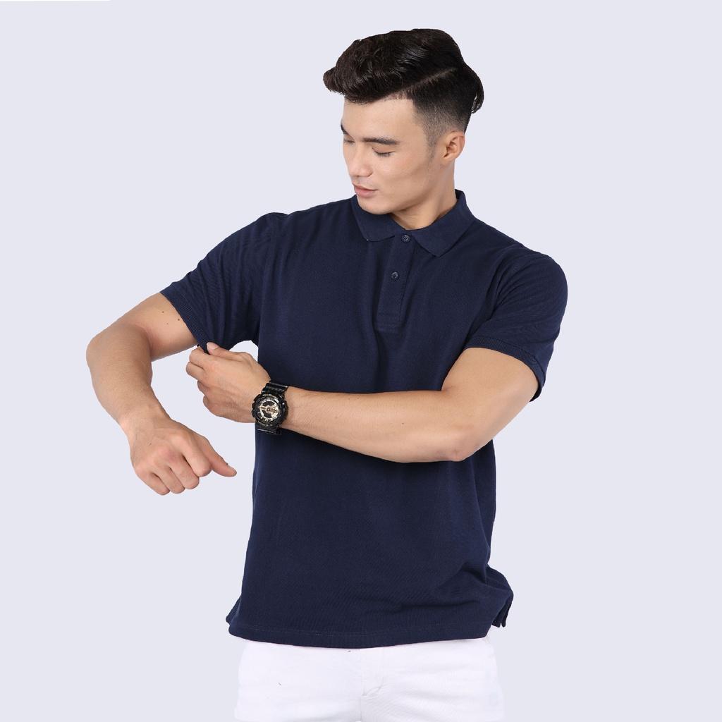 Áo thun nam có cổ siêu mát cotton - Áo Polo Nam 100% cotton