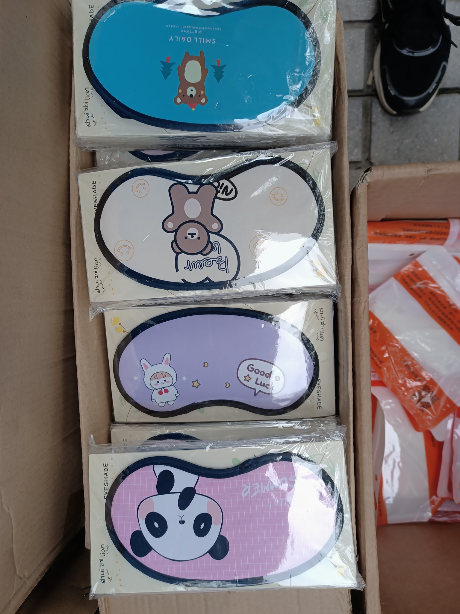 MIẾNG BỊT MẮT DỄ NGỦ HÌNH HOẠT HÌNH CUTE