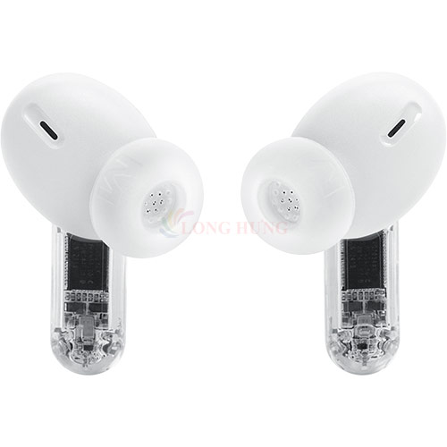 Tai nghe Bluetooth True Wireless JBL Tune Beam 2 Ghost - Hàng chính hãng