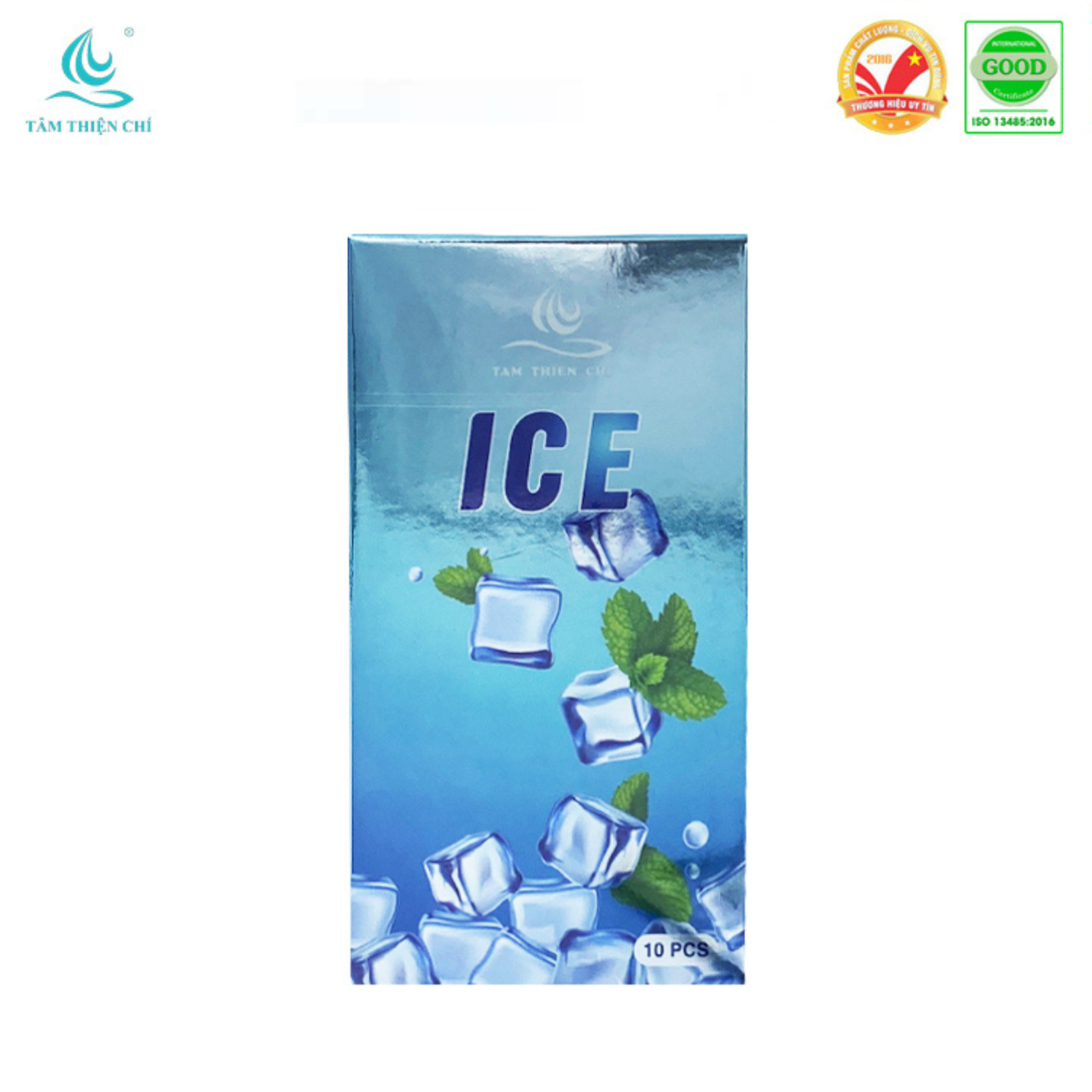 Gel bôi trơn Tâm Thiện Chí 25g và Bao cao su TTC ICE hộp 10 cái