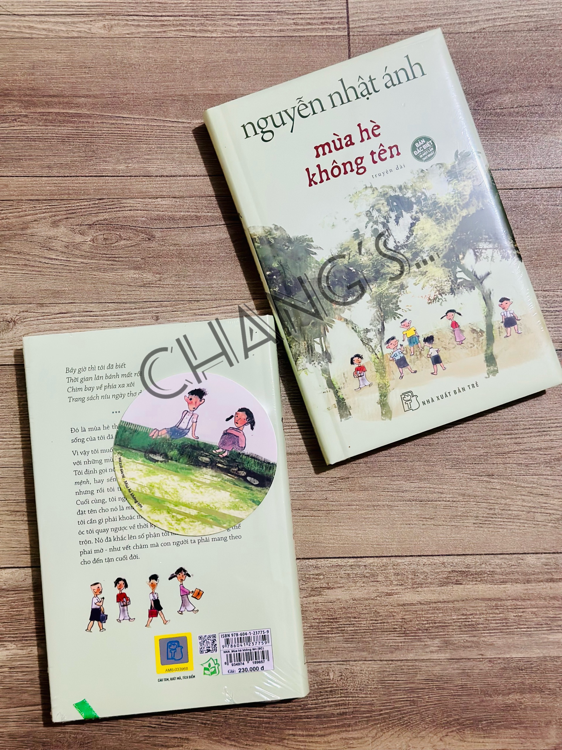 Mùa Hè Không Tên - Bìa Cứng - Tặng Kèm Bookmark 2 Mặt + Poster Tranh + Lót Ly Ngẫu Nhiên + Chữ Ký Tác Giả Ngẫu Nhiên