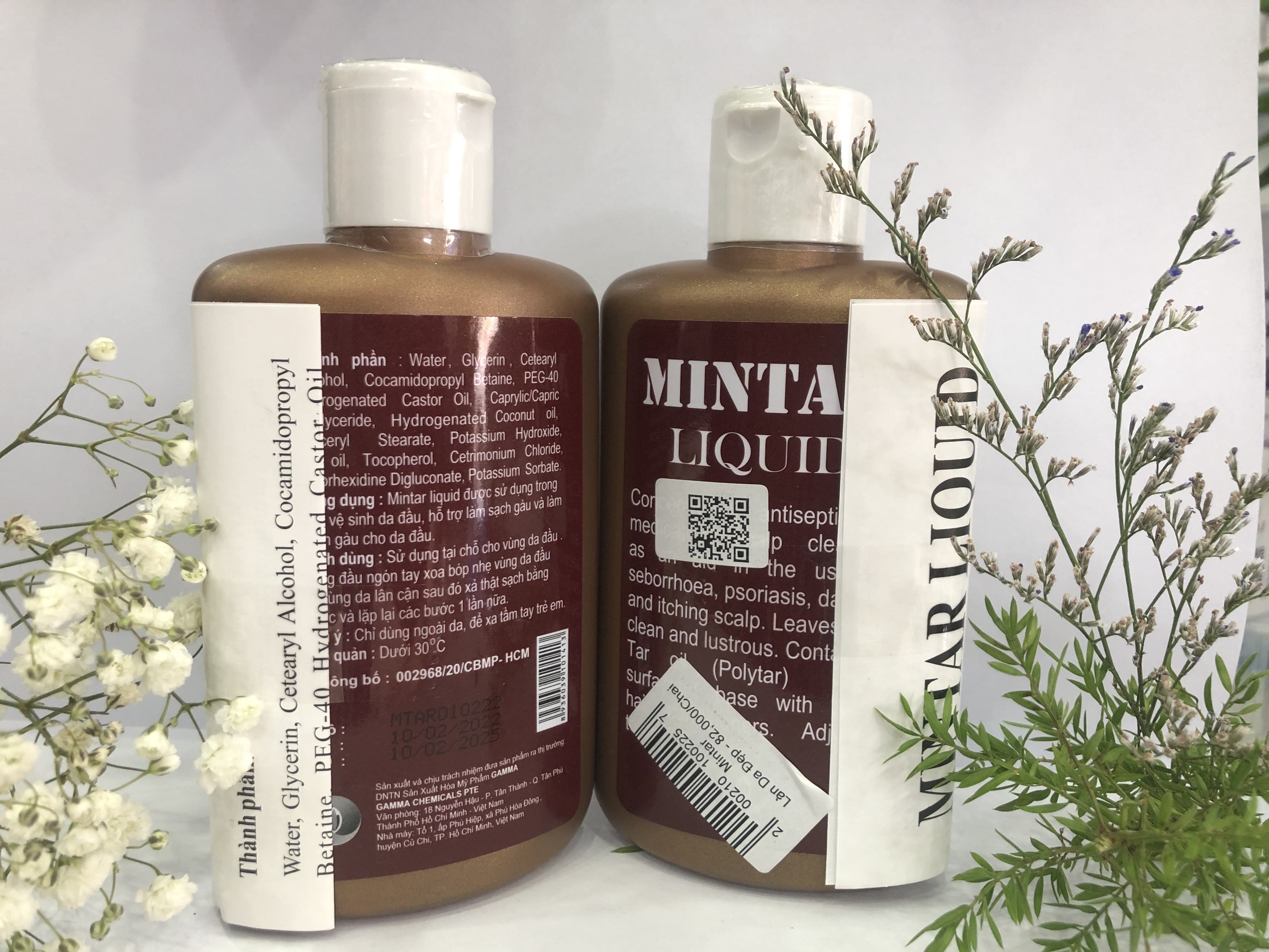 MINTAR LIQUID - Dầu gội nấm