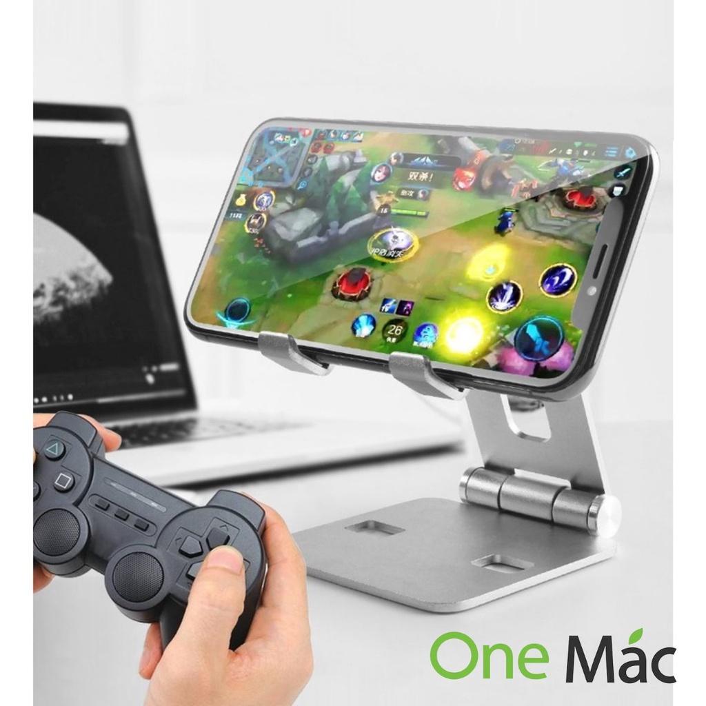 Giá Đỡ Điện Thoại Thông Minh Để Bàn Máy Tính Bảng iPad Galaxy Tab Nhôm Gấp Ngọn Đa Năng Xoay Điều Chỉnh Góc Nghiêng