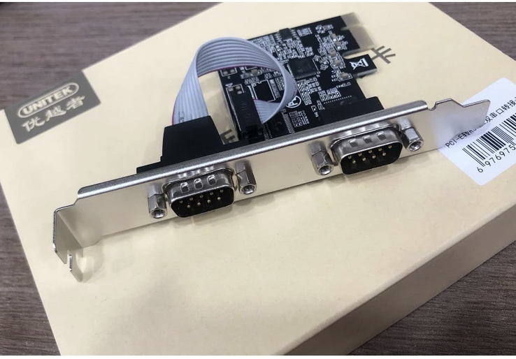 PCI-E TO RS232 DUAL SERIAL PORT CARD T1042A UNITEK - HÀNG CHÍNH HÃNG
