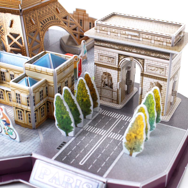 Bộ đồ chơi mô hình lắp ráp  - Mẫu Thành Phố Paris, Pháp