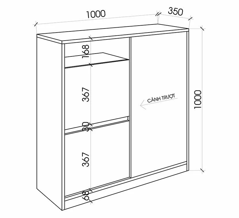 Tủ Giày Thông Minh Cánh Lật Bằng Gỗ Kết Hợp Hộc Tủ Lớn, Kệ Giày Dép Cánh Xoay Đa Năng Cao Cấp TG-28