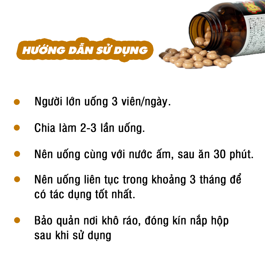 Viên uống tinh chất hàu tươi tỏi nghệ Orihiro Nhật Bản hỗ trợ tăng cường sinh lực nam giới 180 viên JN-OR-HTN01