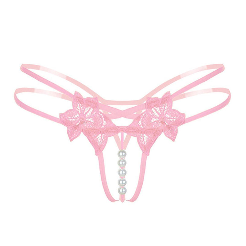Quần lót dây bướm lọt khe sexy - Hồng
