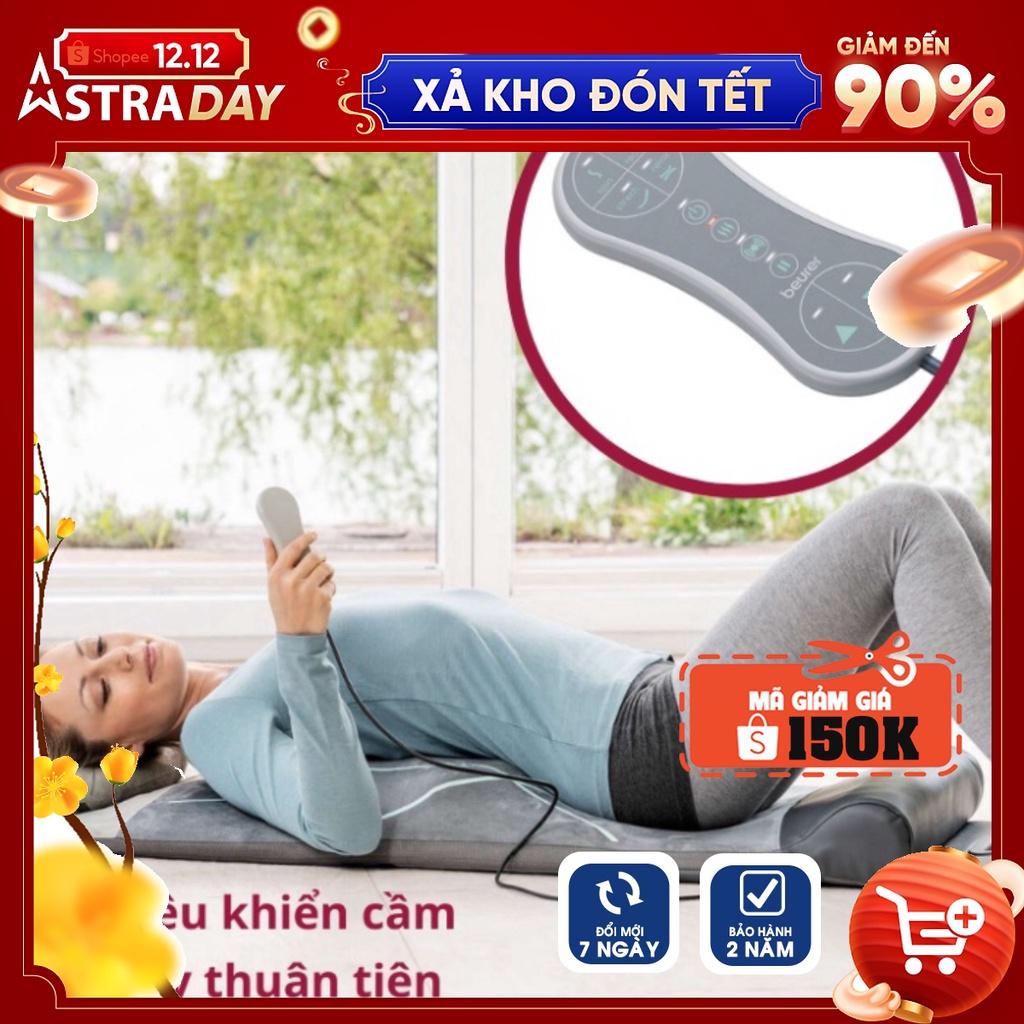 Thảm massage yoga Beurer MG280 giúp thư giãn đẩy lùi căng cơ. Đệm massage có 7 luồng khí giúp bạn mass