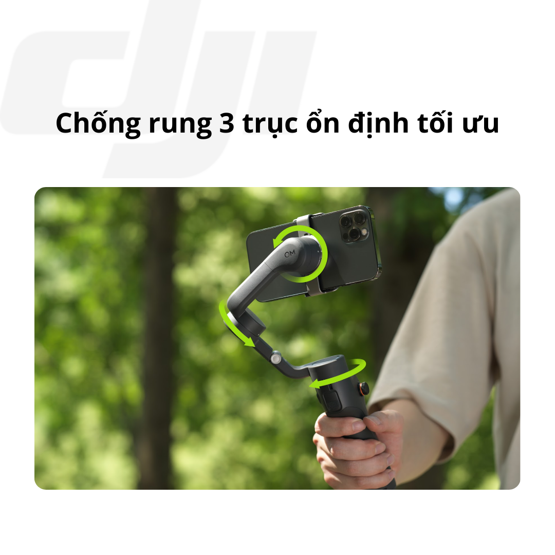 Gimbal chống rung điện thoại DJI Osmo Mobile 6 có thể kéo dài (DJI OM 6) - Hàng chính hãng