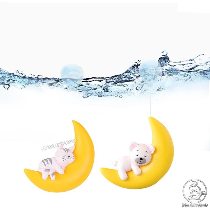 Mô Hình Chú Thợ Lặn / Songuku / Bạch Tuyết / Tượng Bóng Nổi - Đồ Trang Trí Hồ Cá Cảnh, Bể Thuỷ Sinh