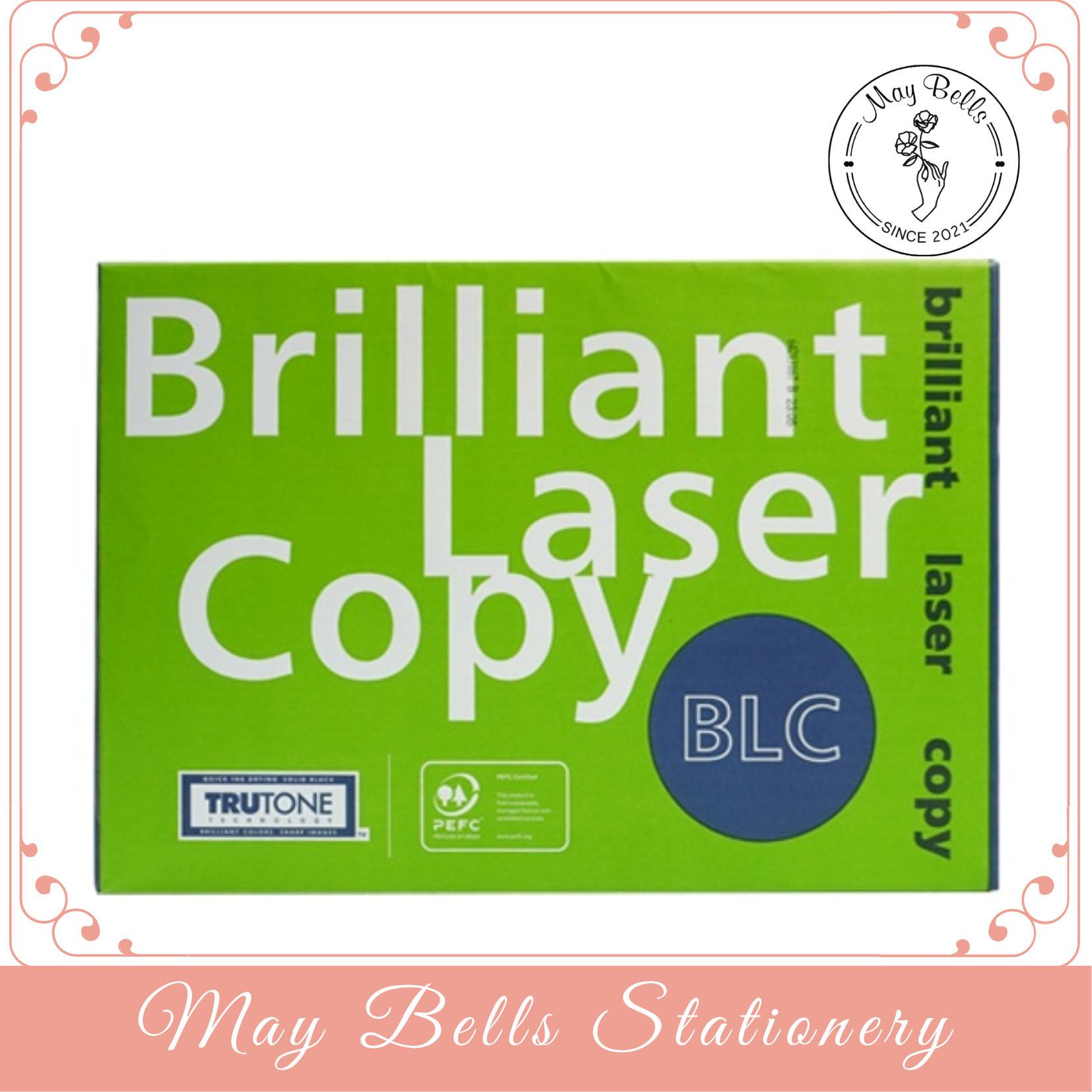 Giấy in BLC A4 Brilliant Laser Copy 70gsm, 80gsm 500 tờ/ram