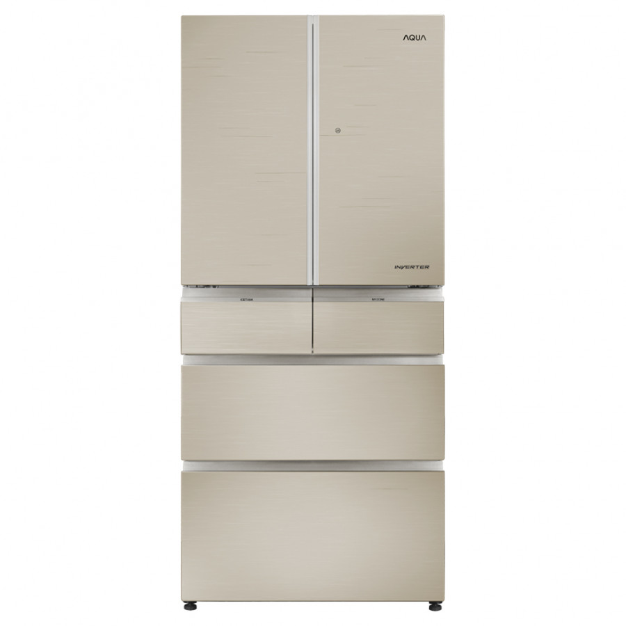 Tủ lạnh AQUA AQR-IG686AM GC, 553 lít, Inverter (HÀNG CHÍNH HÃNG)