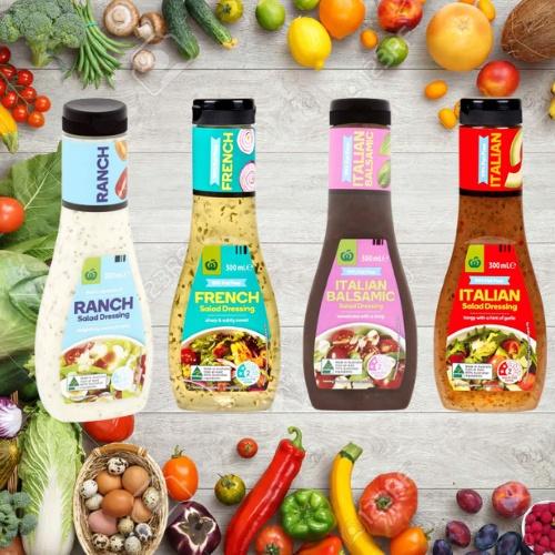 Sốt Trộn Salad Woolworths Úc Chai 300ml