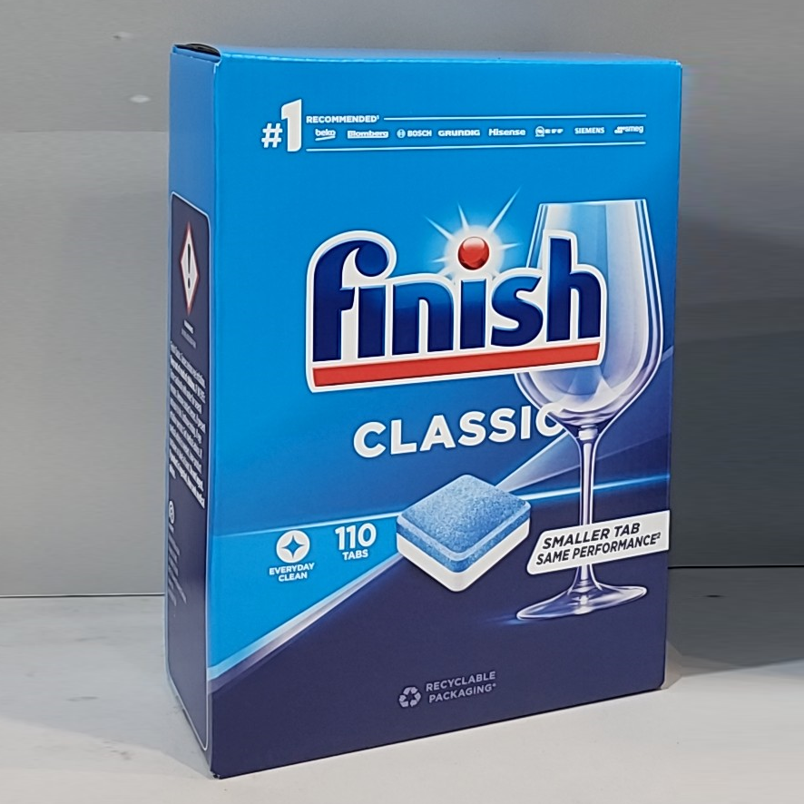 Viên Rửa Bát Finish Classic 110 Viên Hộp