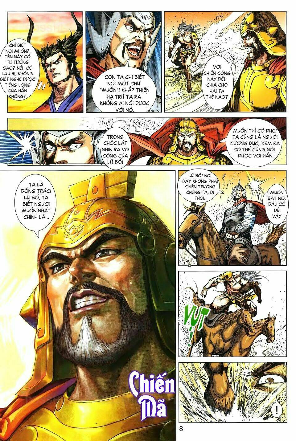 thiên tử truyền kỳ 7 - tam quốc kiêu hoàng chapter 5 8